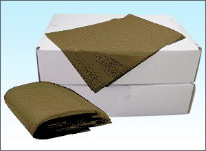 24 X 32 0.35MIL BROWN 500/CASE